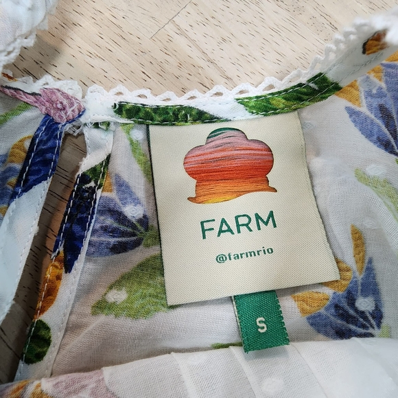 FARM Rio Colorful Floral Blouse - Picture 3 of 4